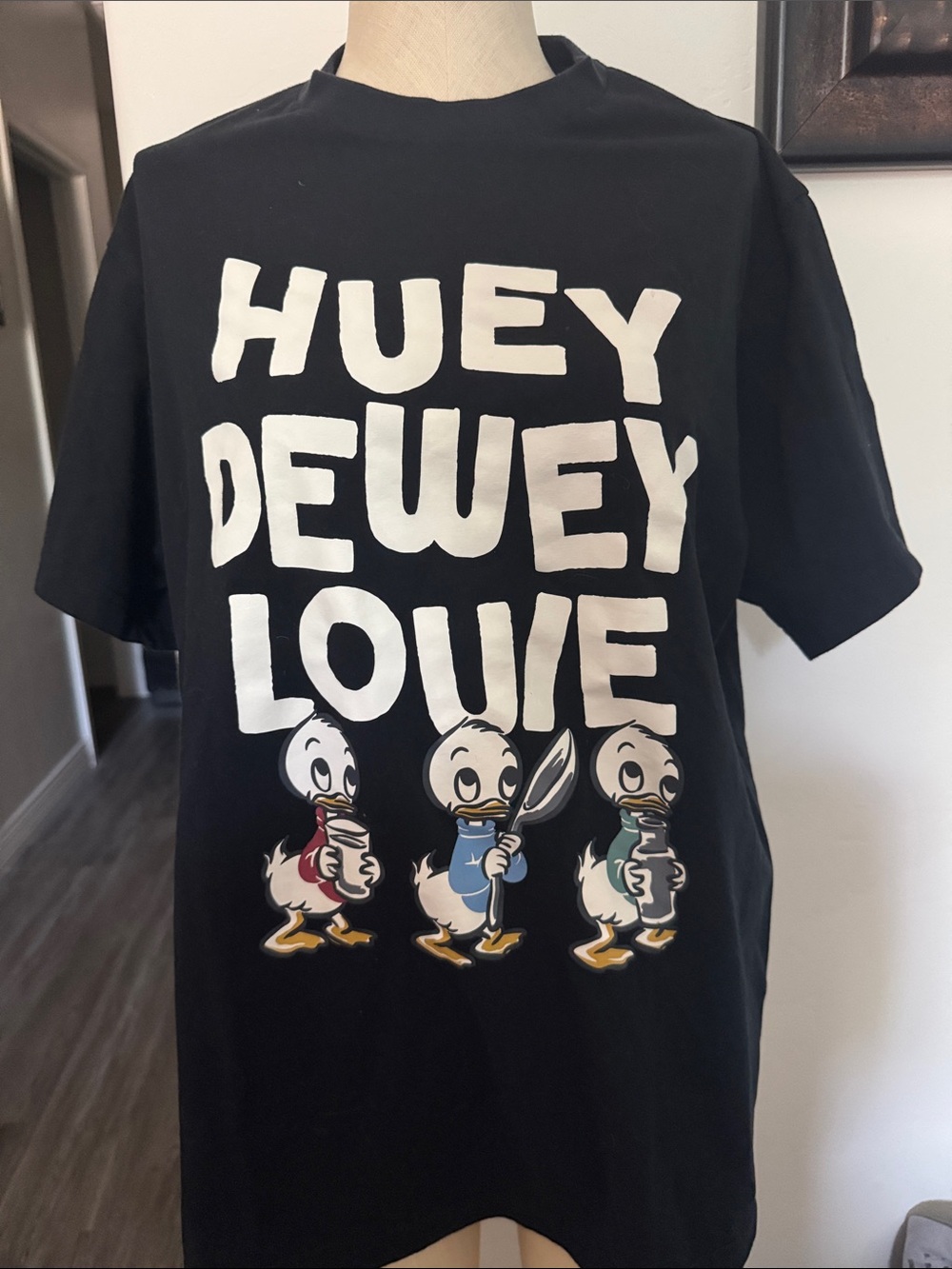 Disney UT Graphic T-Shirt - Black with White Logo